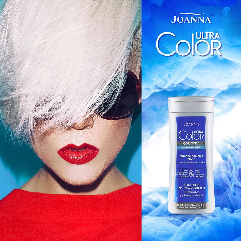 joanna ultra color system szampon włosy blond rozjaśniane i siwe