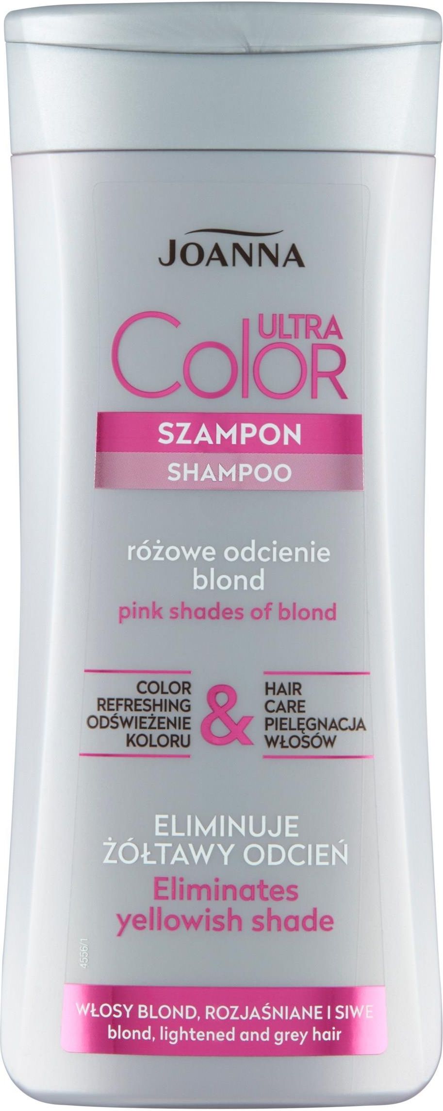 joanna ultra color szampon rozowy