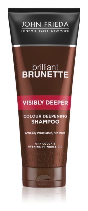 john frieda brilliant brunette szampon do włosów ciemnych visibly deeper