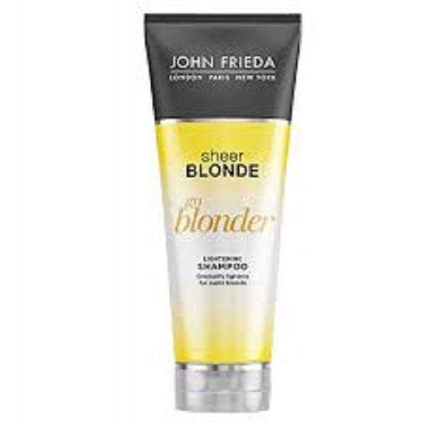 john frieda szampon rozświetlający z perłami blond