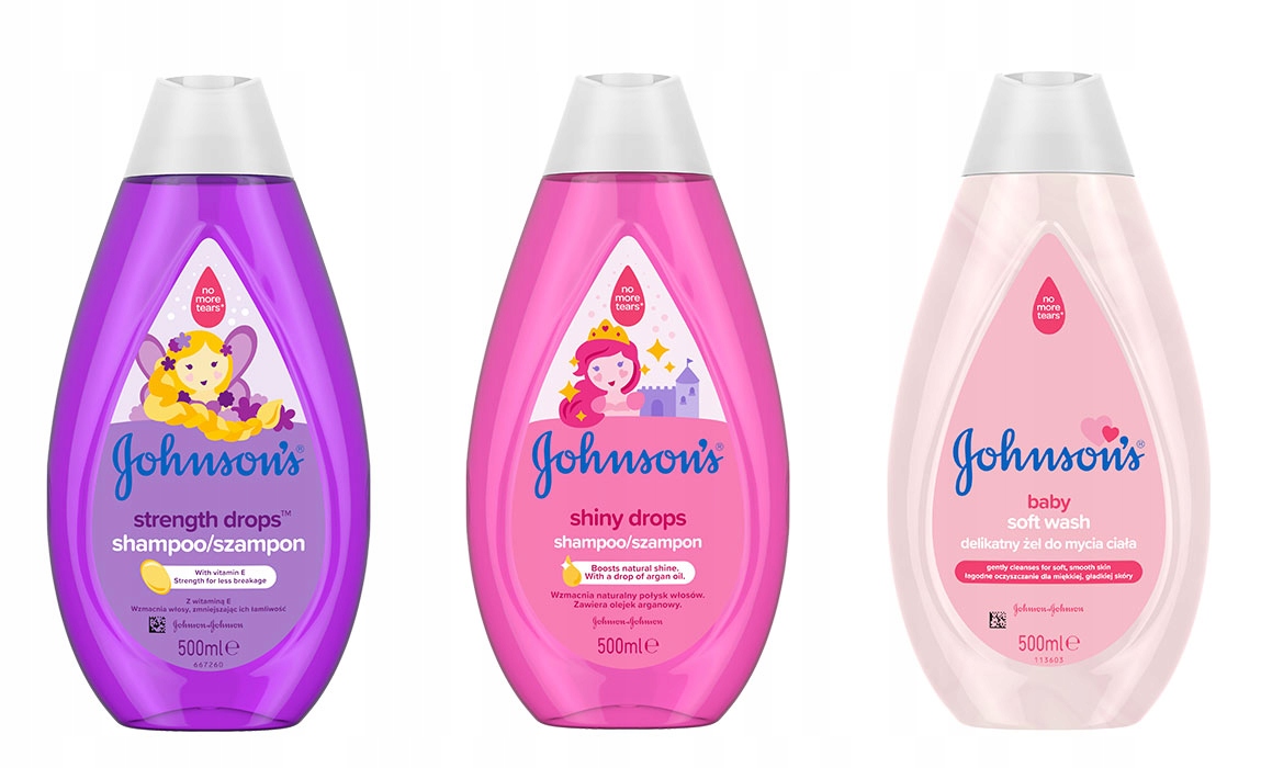 johnsons shiny drops odżywka do włosów