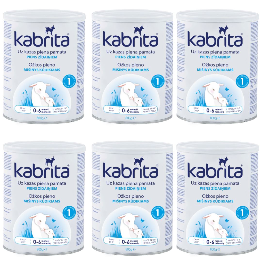 Kabrita 1 800g (0-6 miesięcy) 6 x 800g