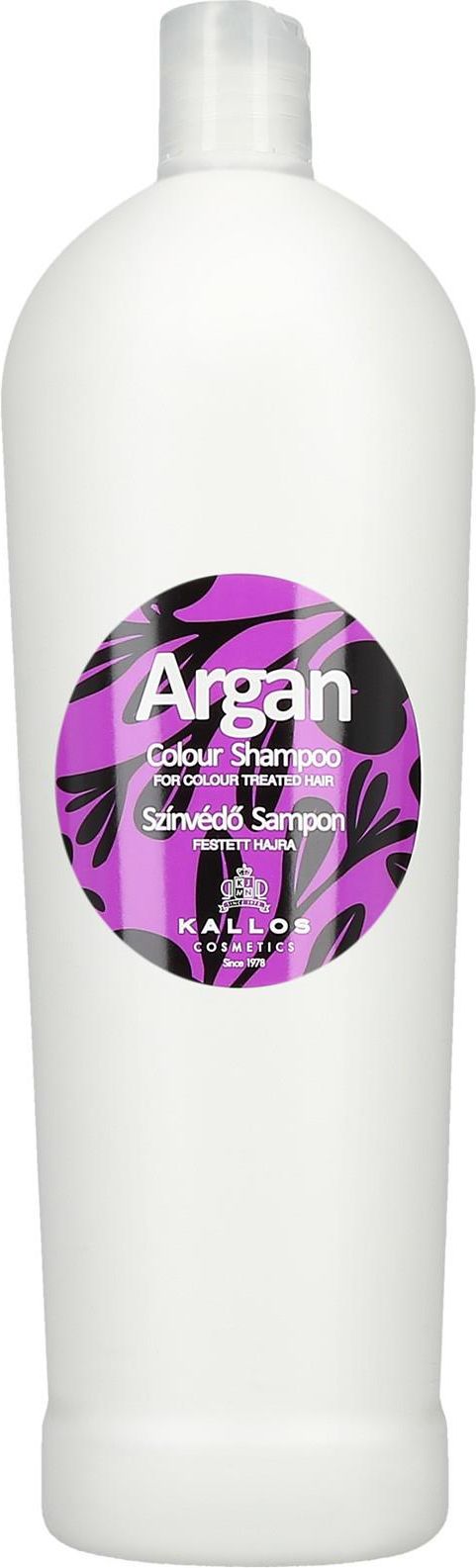 kallos argan szampon do włosów farbowanych