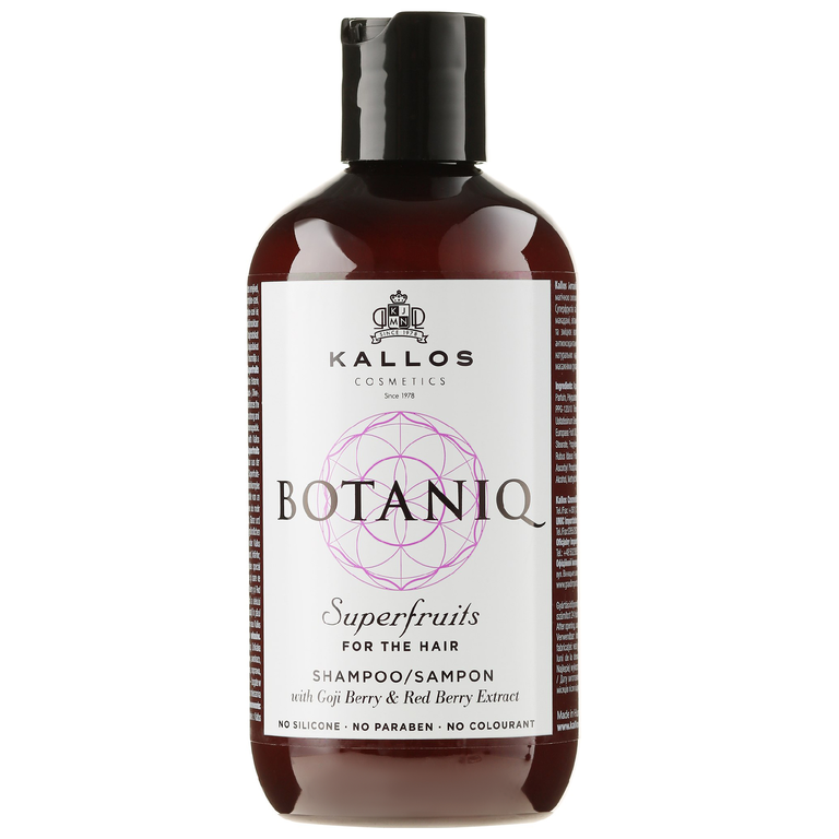 kallos botaniq superfruits szampon do włosów 300ml