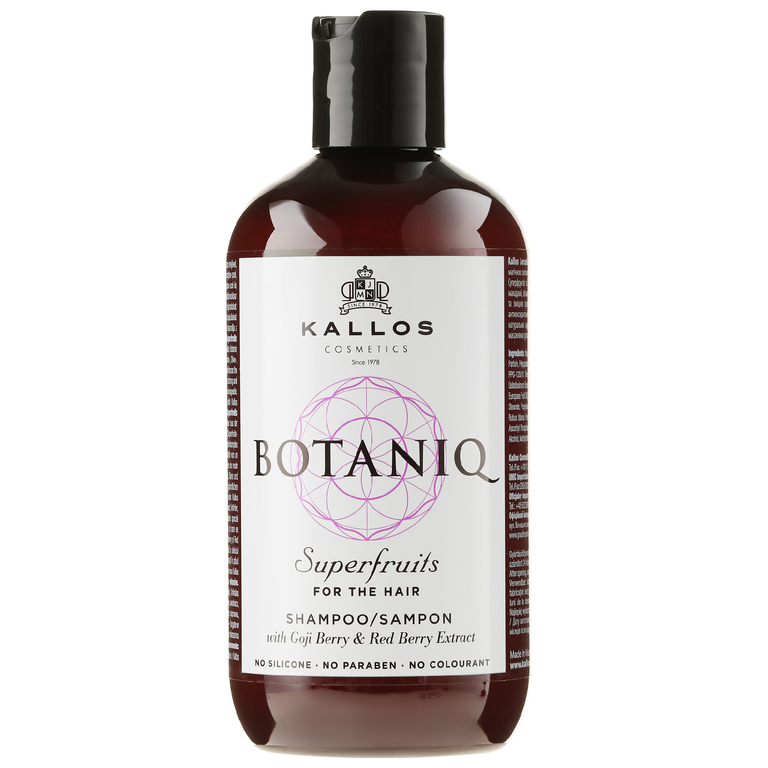 kallos botaniq superfruits szampon skład