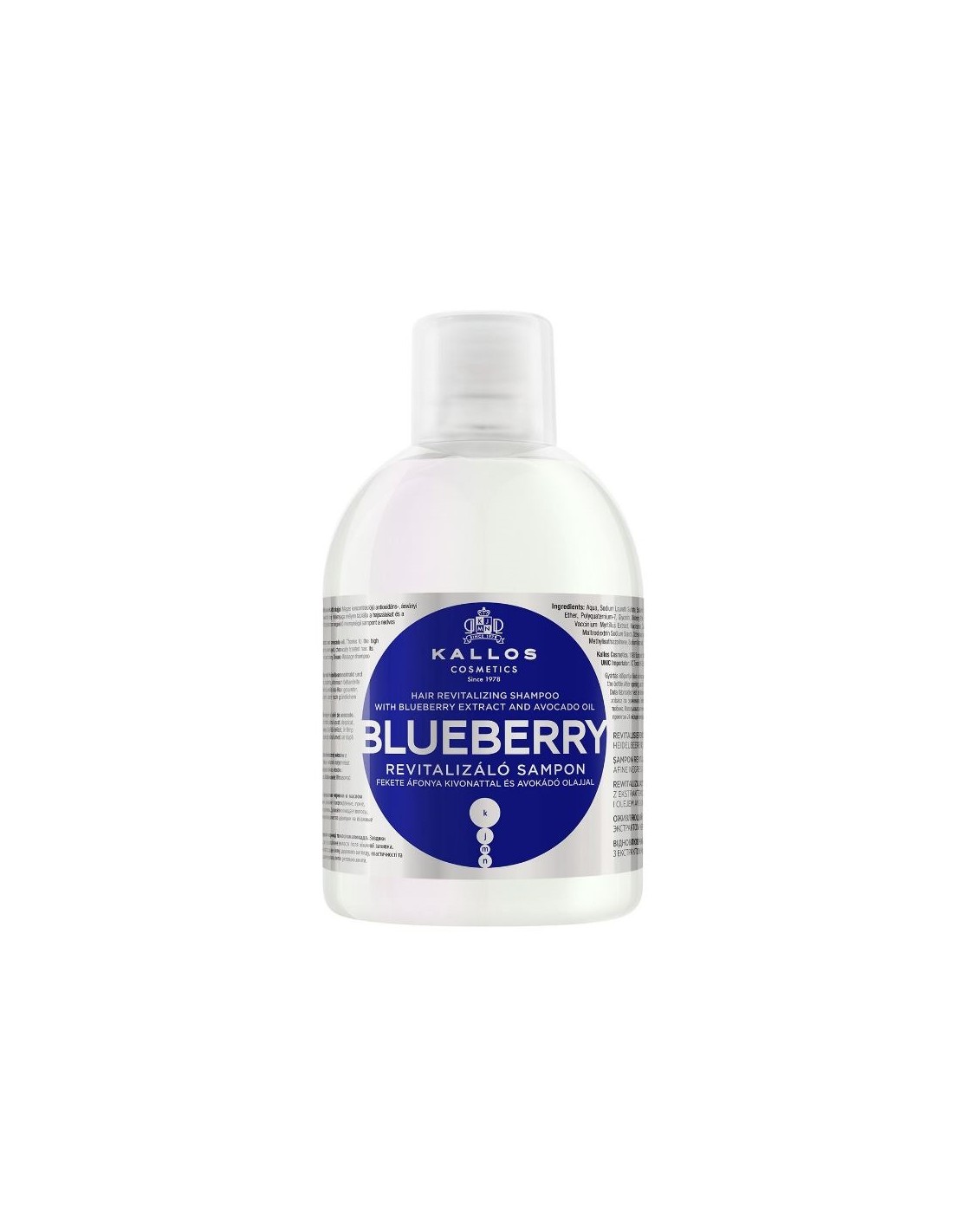 kallos cosmetics blueberry szampon włosów