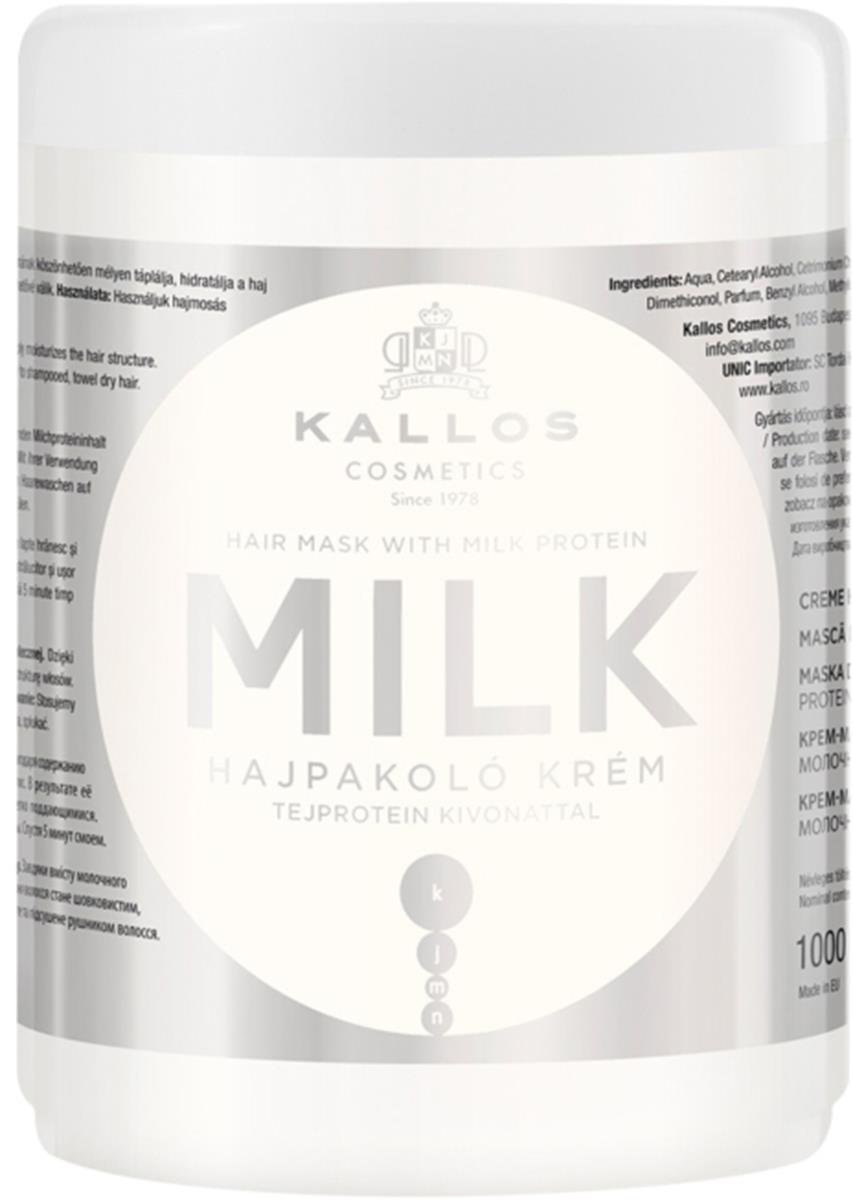 kallos cosmetics milk szampon do włosów