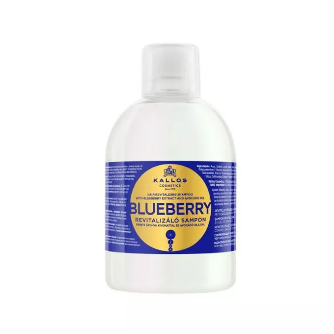 kallos kjmn blueberry szampon do włosów 1000ml wizaz