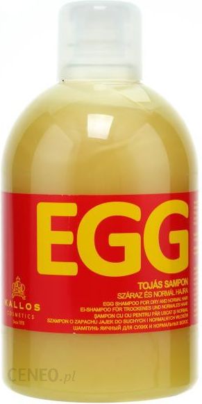 kallos kjmn egg jajeczny szampon do włosów suchych i normalnych