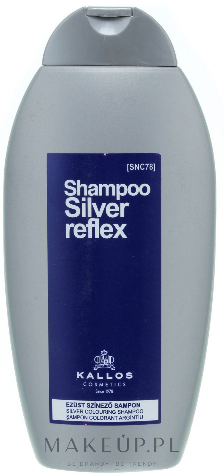 kallos szampon koloryzujący srebrny silver opinie