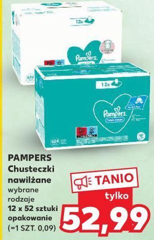 kaufland chusteczki pampers