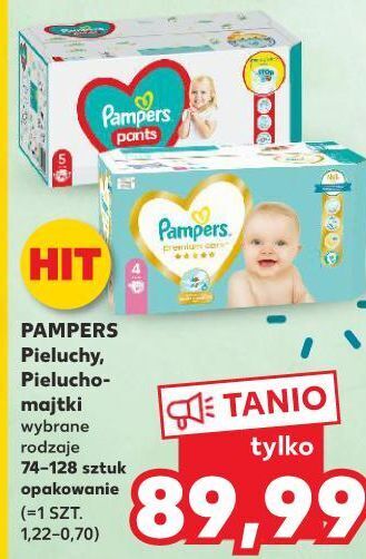 kaufland pieluchomajtki pampers