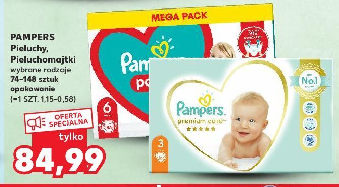 kaufland promocja pampers premium