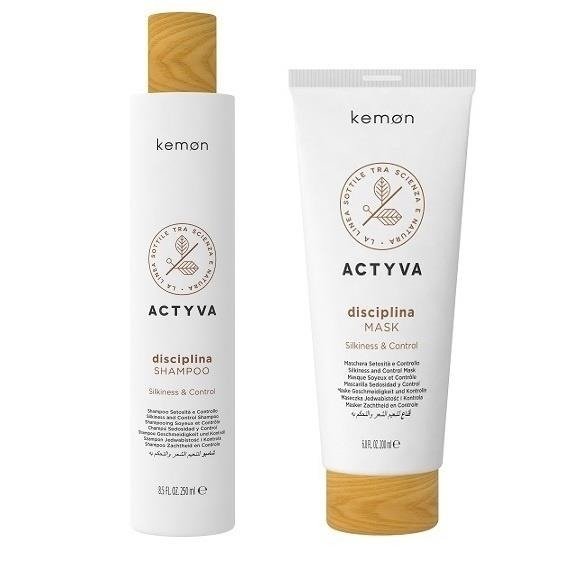 kemon actyva disciplina shampoo szampon do włosów puszących się