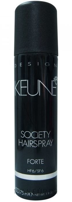 keune lakier do włosów society hairspray extra forte