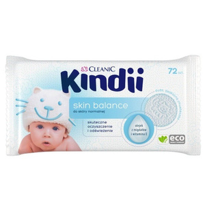 kindii cleanic chusteczki nawilżane skin balance sklad