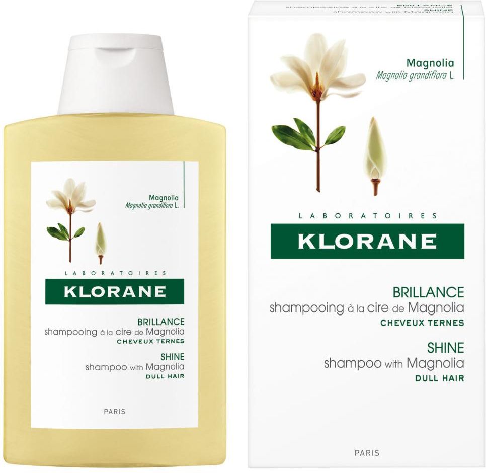 klorane szampon na bazie wosku z magnolii 400ml