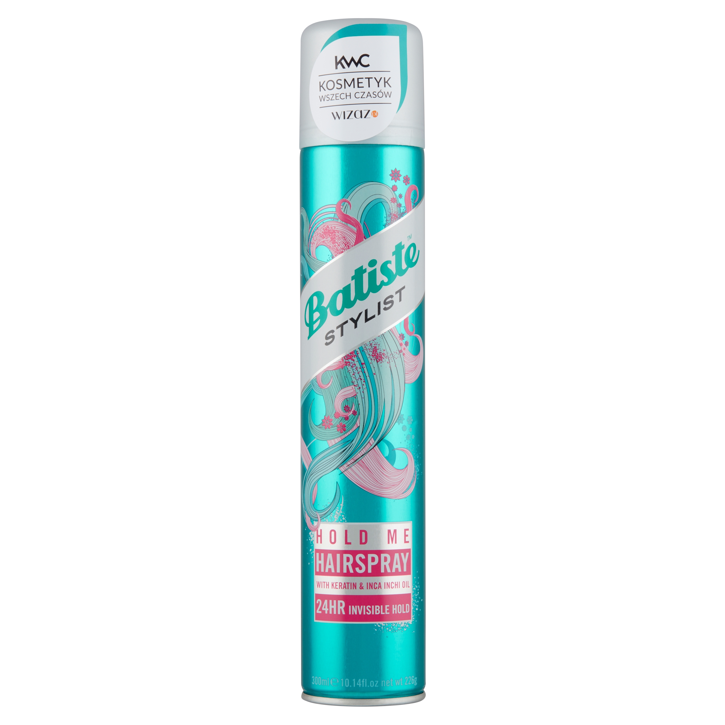 lakier do włosów hold me hairspray firmy batiste stylist