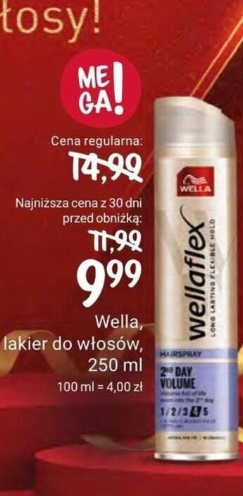 lakier do włosów wellaflex rossmann 5