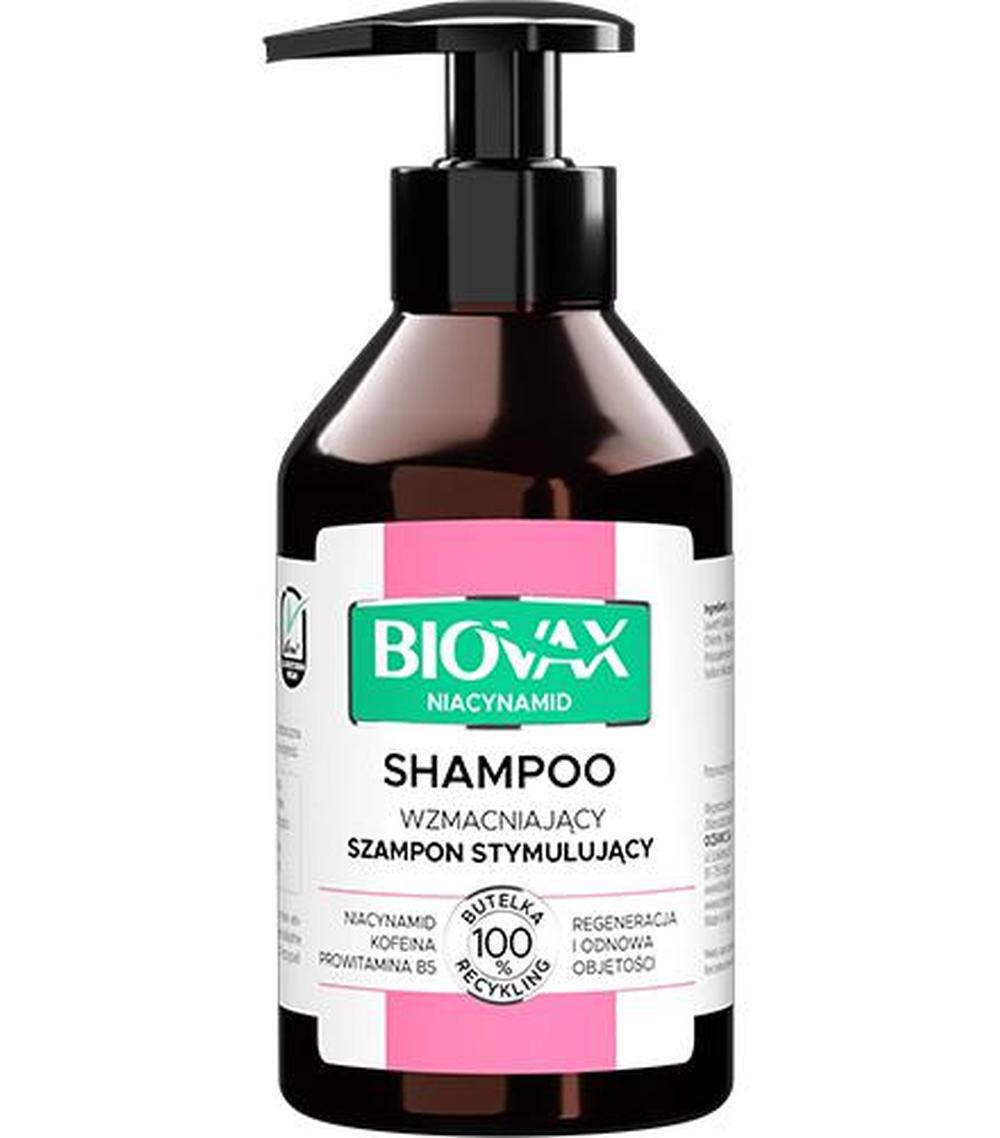 lbiotica biovax szampon do włosów słabych i wypadających 200ml skład