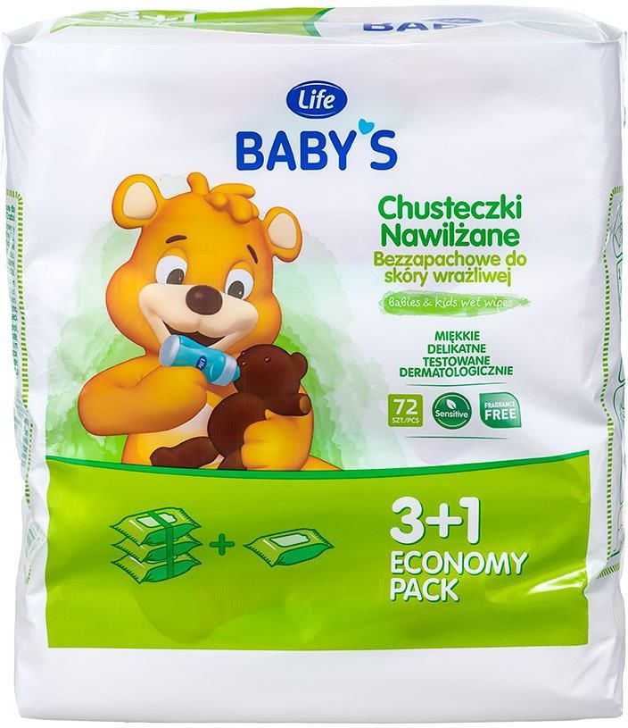 life baby s chusteczki nawilżane