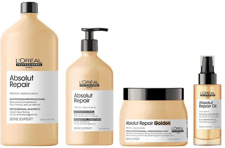 loreal absolut repair lipidium szampon 1500 odżywka 750 ml