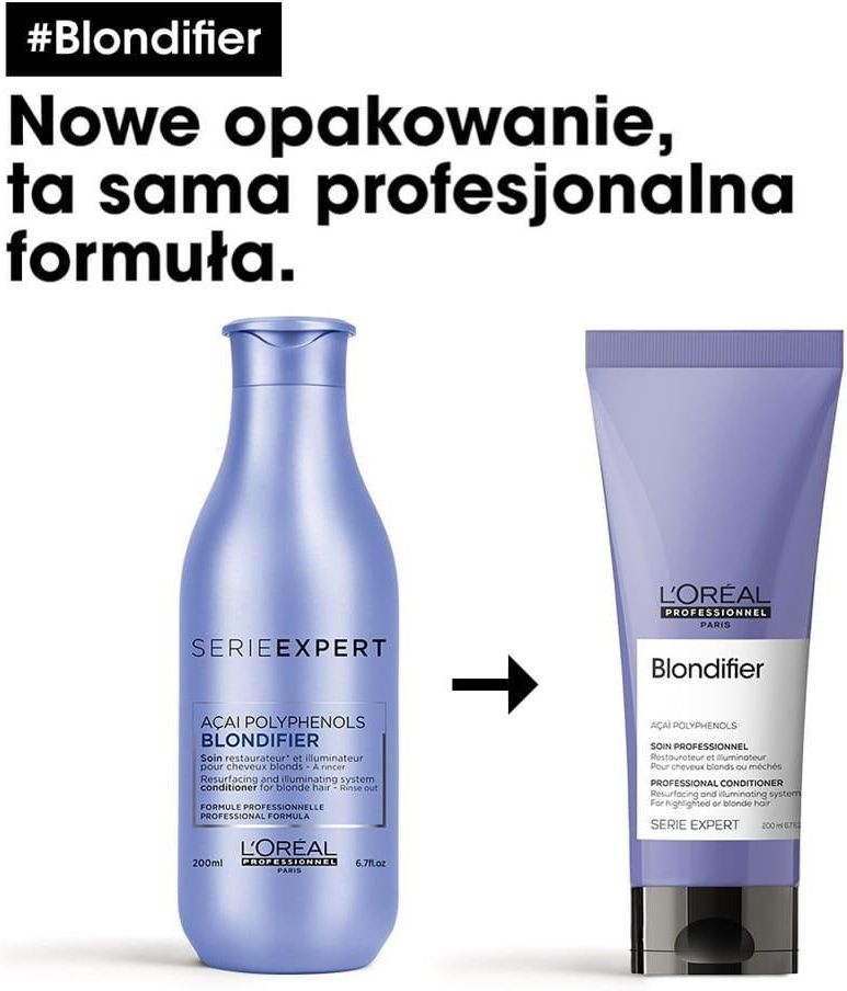 loreal blondifier odzywka szampon maska ceneo