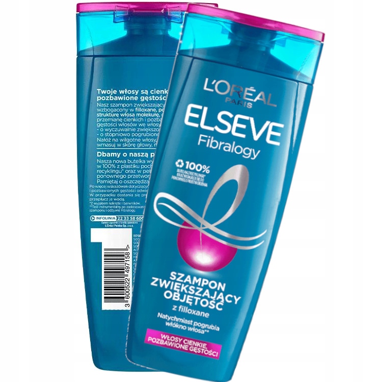 loreal elseve szampon do wlosow cienki