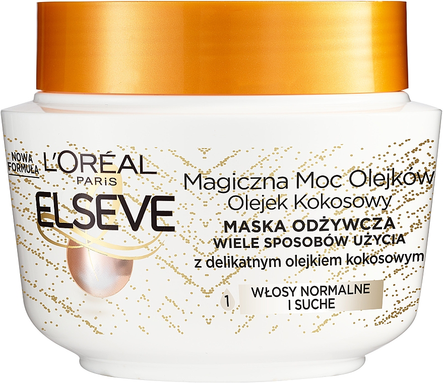 loreal elvital maska do włosów suchych zniszczonych i łamliwych