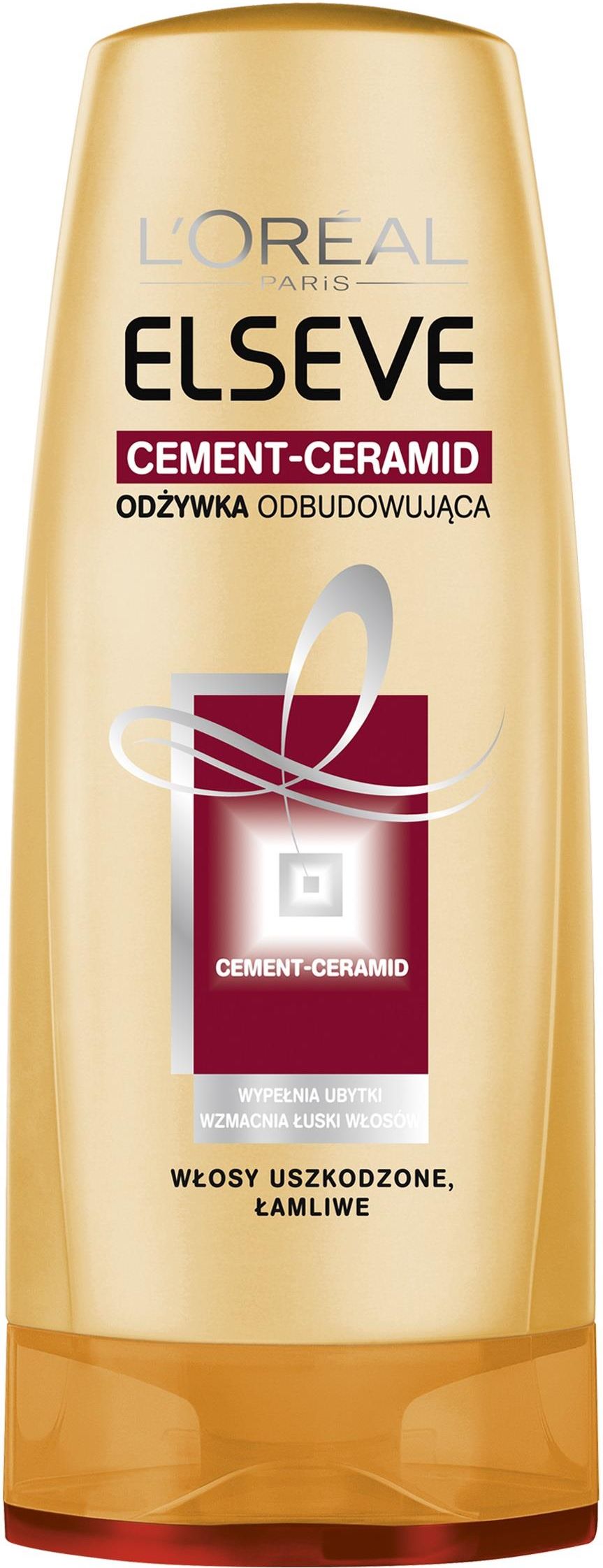 loreal elvive odżywka do włosów cement