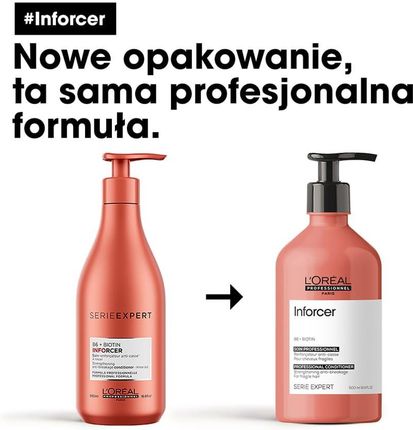 loreal inforcer szampon odżywka maska