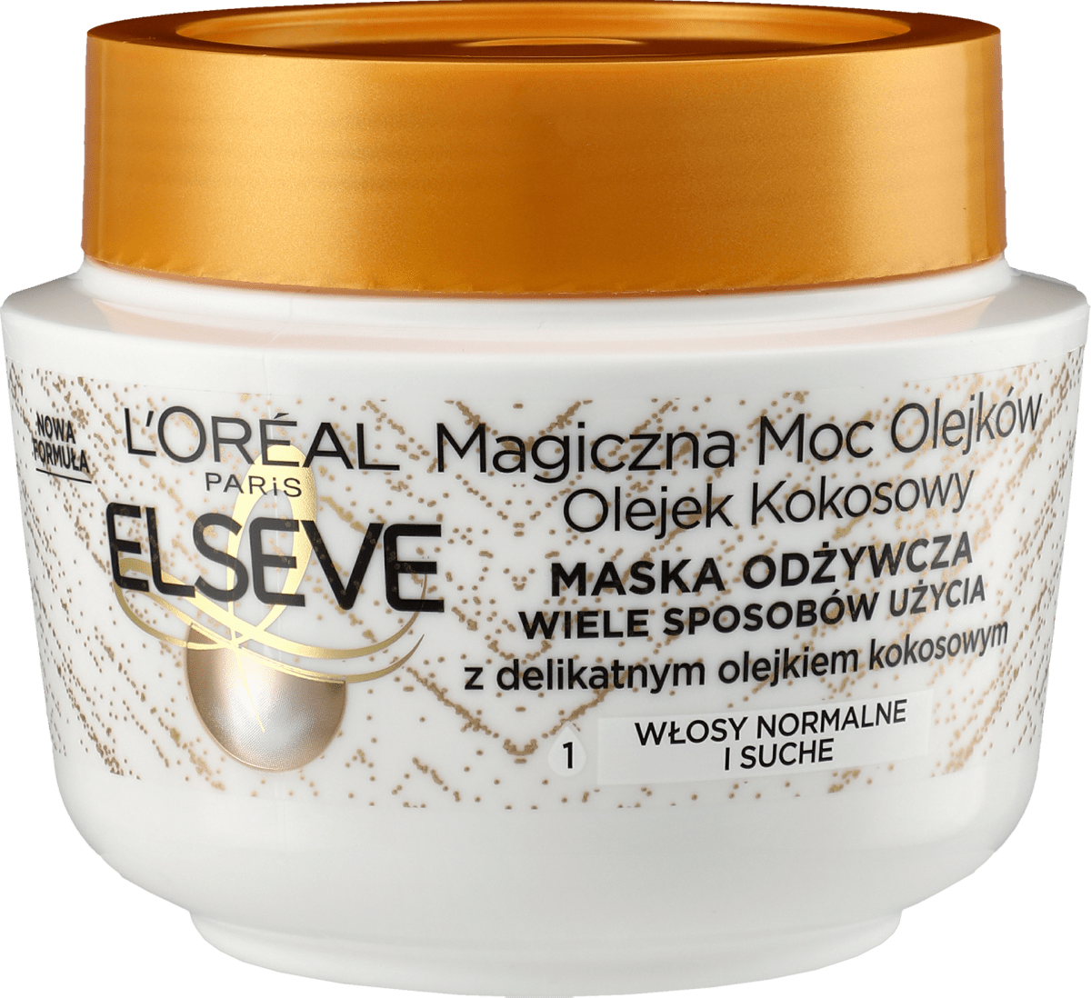 loreal maska do włosów magiczna moc olejek kokosowy nowość rossmann