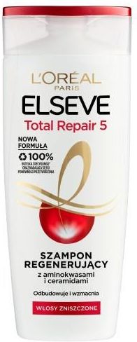 loreal paris elseve total repair 5 szampon regenerujący do włosów