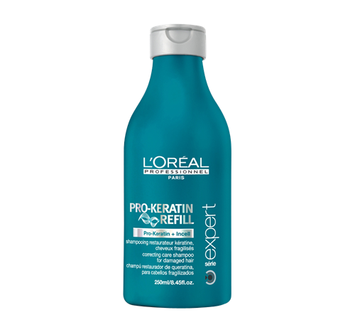 loreal pro keratin refill szampon