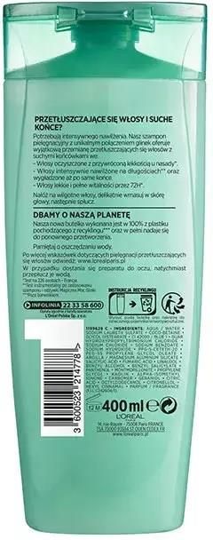 loreal zielona glinka szampon