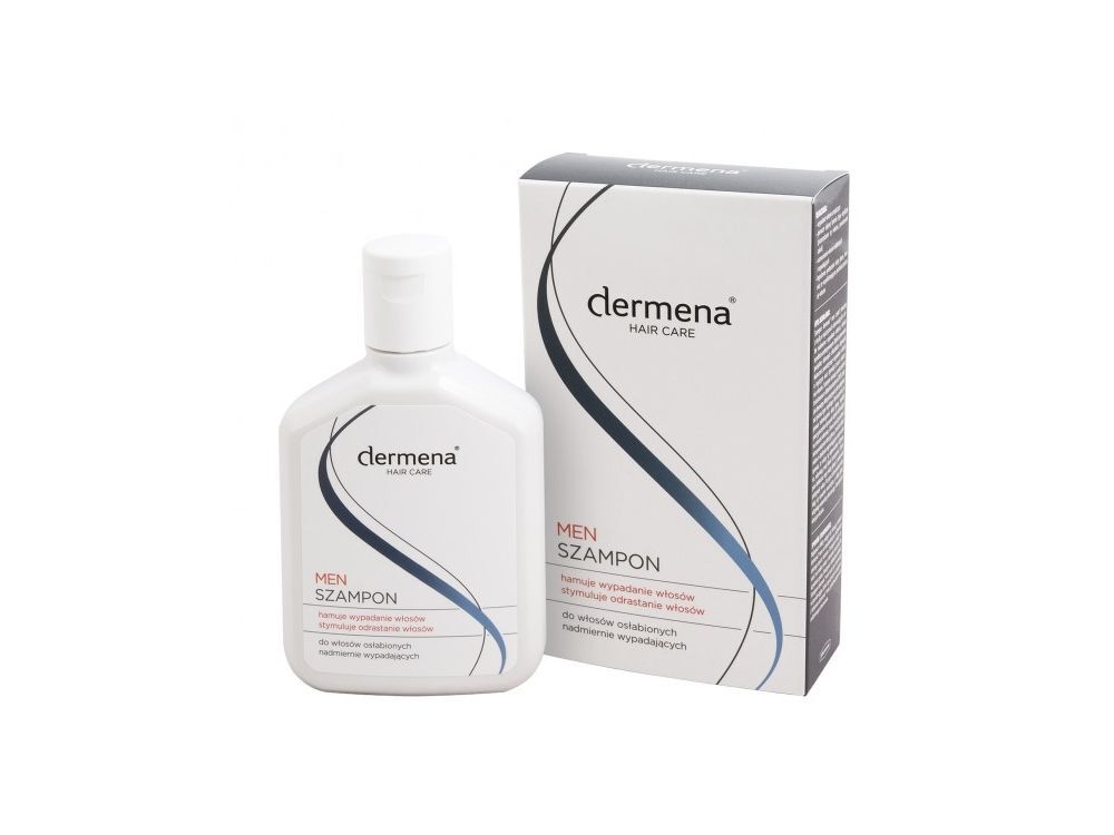 lotion szampon dermena do włosów dla mężczyzn