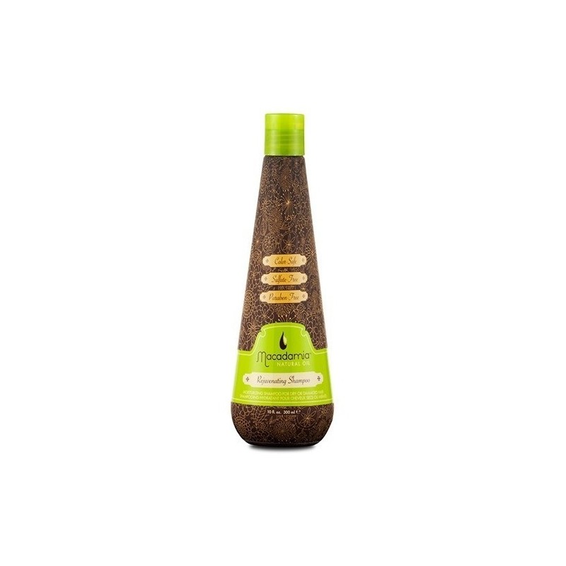 macadamia rejuvenating shampoo szampon nawilżający z olejkami 300 ml