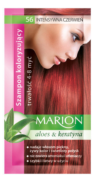 marion aloes & keratyna szampon koloryzujący