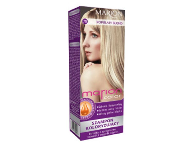 marion szampon koloryzujący marion color nr 79 popielaty blond