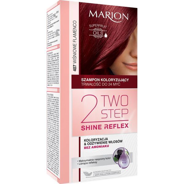 marion two-step shine reflex color szampon