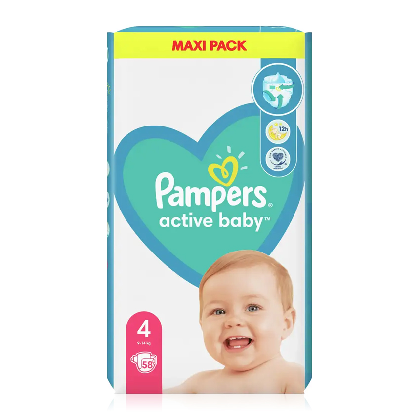 maxi pack pampers 4