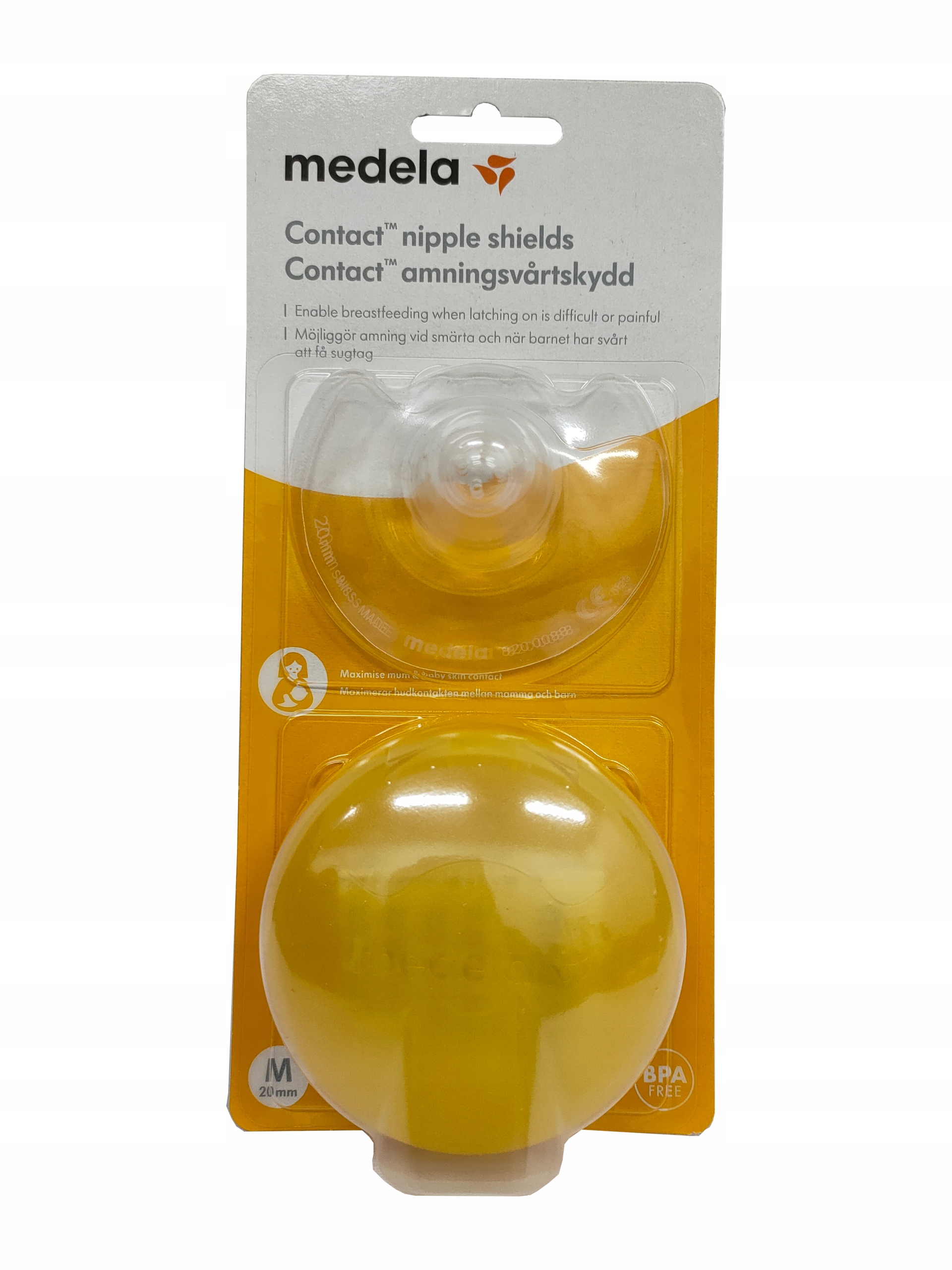 Medela Contact™ Osłonki na sutki rozmiar M (20 mm)
