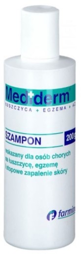 mediderm szampon egzema łuszczyca azs 200g opinie