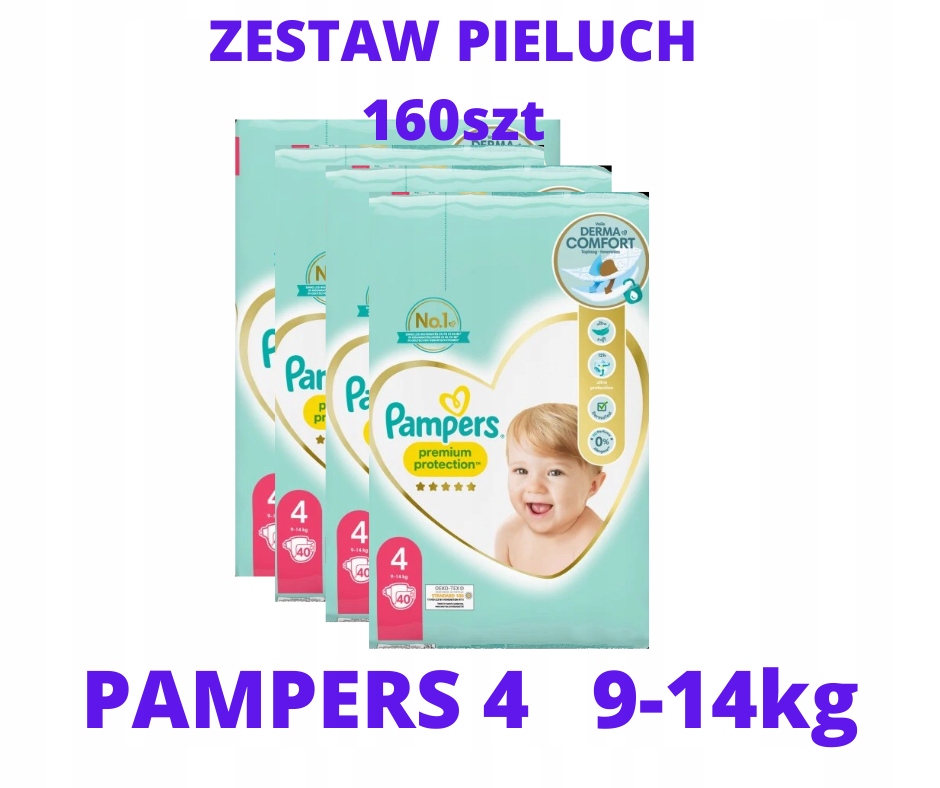 mega paka pampers 4