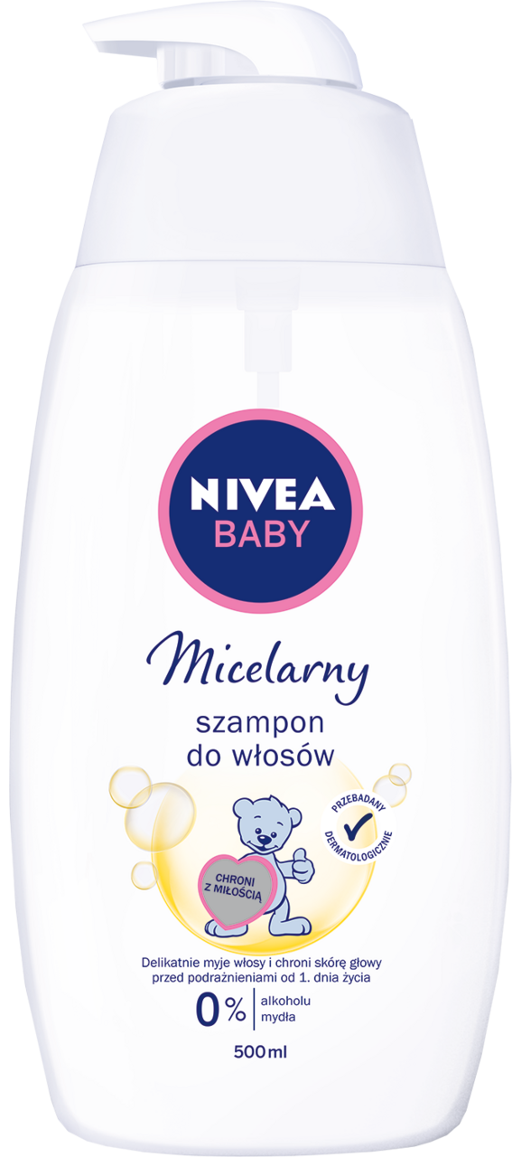 micelarny szampon do wlosow nivea baby