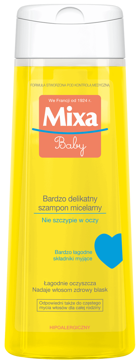 mixa baby szampon micelarny