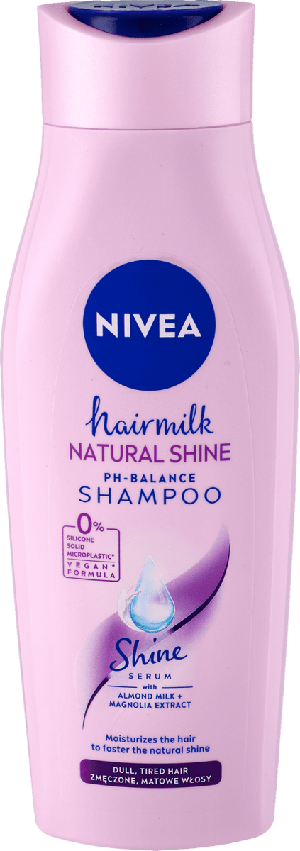 mleczny szampon do włosów nivea