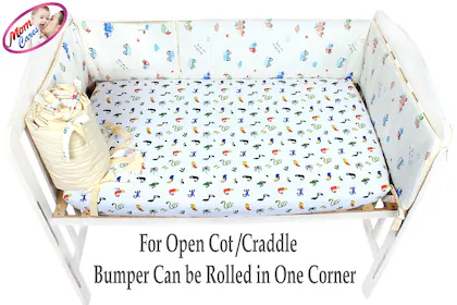 Moms Care multifunctional crib bumper