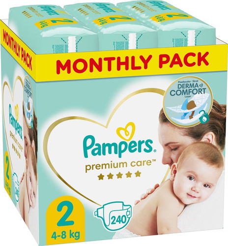 monthly pack pampers