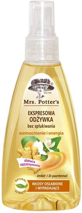 mrs potters ekspresowa odżywka bez spłukiwania do włosów farbowanych